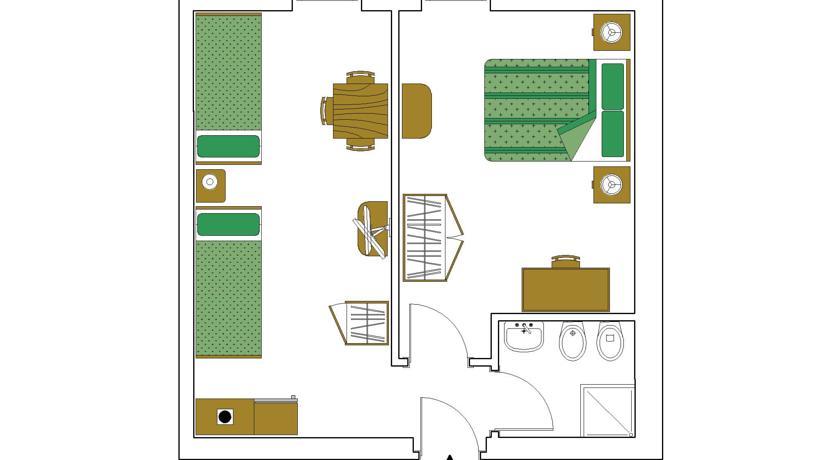 Hotel Elbele Garni Folgaria Chambre photo